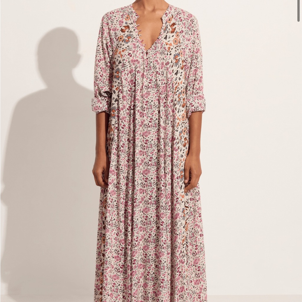 Natalie Martin Maxi in “Petite Fleur Rose” pattern. Size XS/S EUC